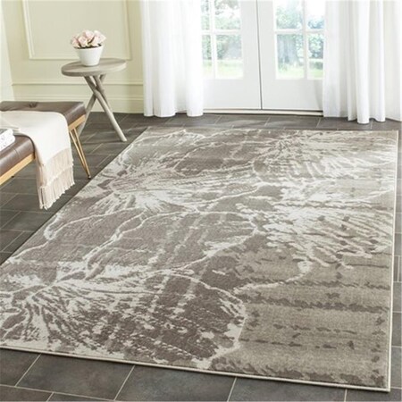 Safavieh Porcello Power Loomed Rectangle Rug- Grey - Dark Grey- 4 ft. 1 in. x 6 ft. PRL7732A-4